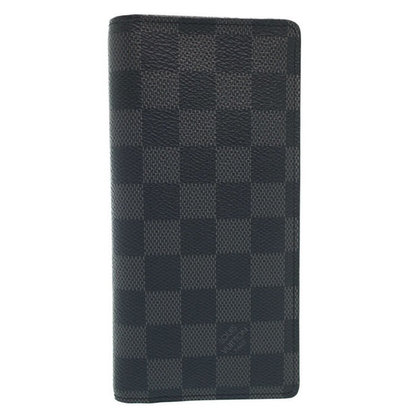 Louis Vuitton Portefeuille Long Damier Wallet Black Alexandre Graphite - Picture 1 of 8